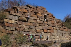 An der Wand_Foto von Sigrid Kasburg