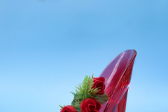 Rot vor Blau Highheel x DSCF4255