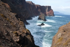 Steilküste auf Madeira