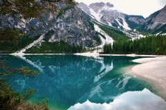 Südtirol Pragser Wildsee von rechts xx DSCF6698