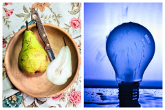 Birne-collage